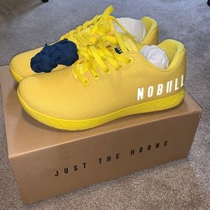 Brand new Lemon Drop NoBull Trainers